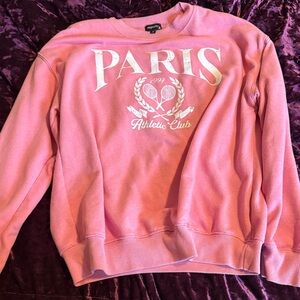 Dry Goods Pink Crew Neck Sweater